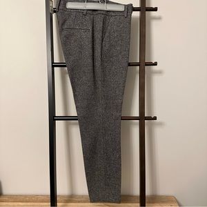 RW&Co Grey/Black Slim Leg Curvy Fit Ankle Pant